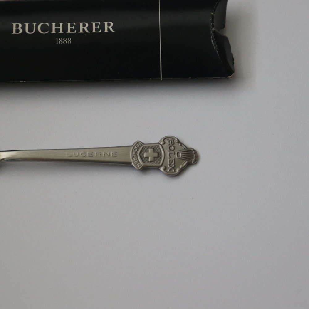 Bucherer Rolex Tea Spoon Lucerne Switzerland New - Picture 3 of 5